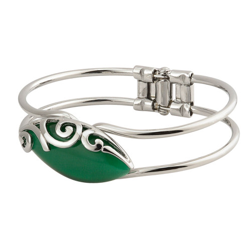 Sterling Silver Celtic Knot Infinity Cuff Bracelet | FashionJunkie4Life.com